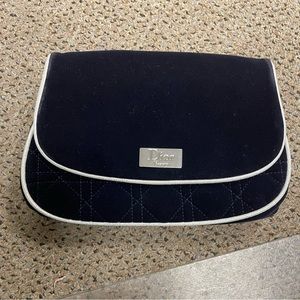 Christian Dior Velvet Cosmetic Bag